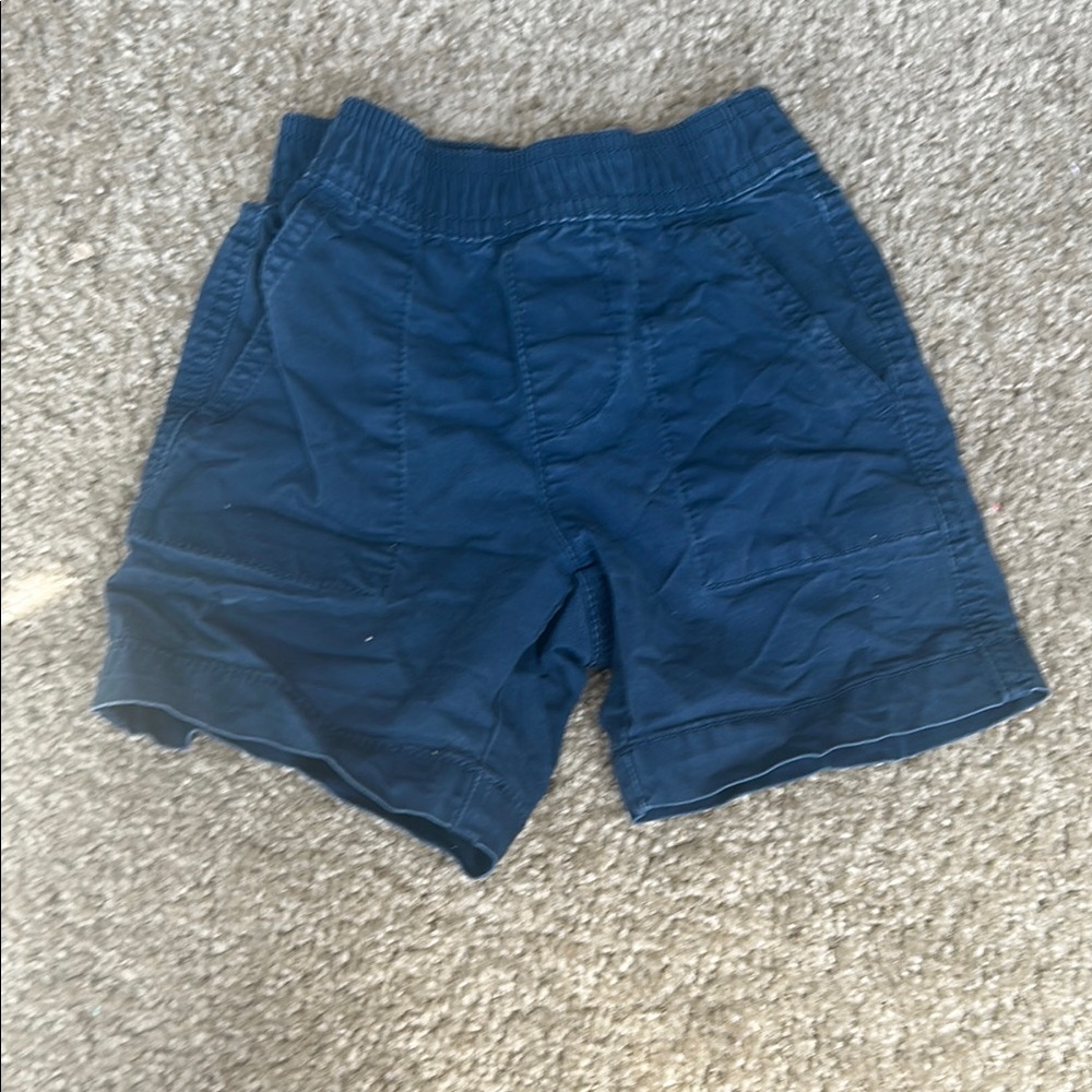 Navy Blue Casual Shorts
